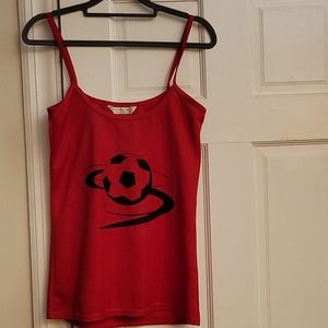 (2) Connection Women's Red Cami Size Large